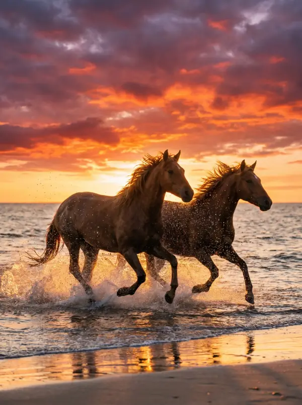 Cai prin valuri la răsărit